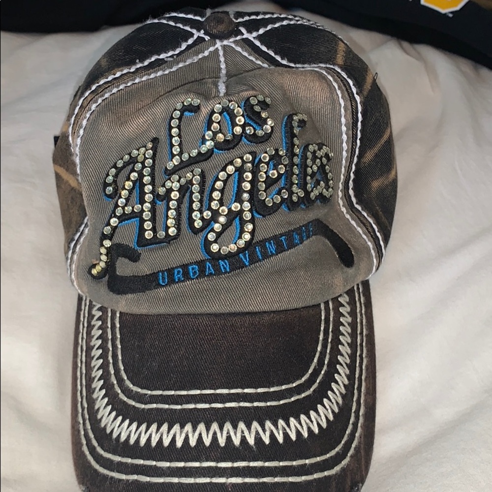 vintage LA hat